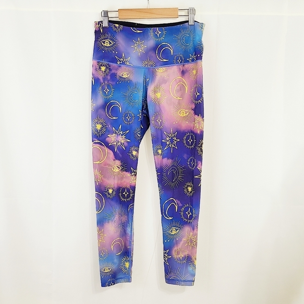 Victoria's Secret Sport Knockout leggings Mystic Celestial galaxy size medium